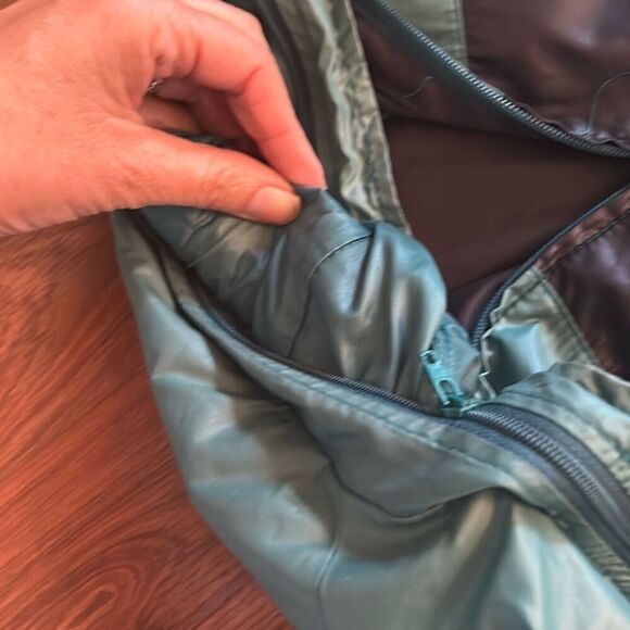 Izod Club vintage windbreaker jacket with hoodie size small 80s - Picture 5 of 5